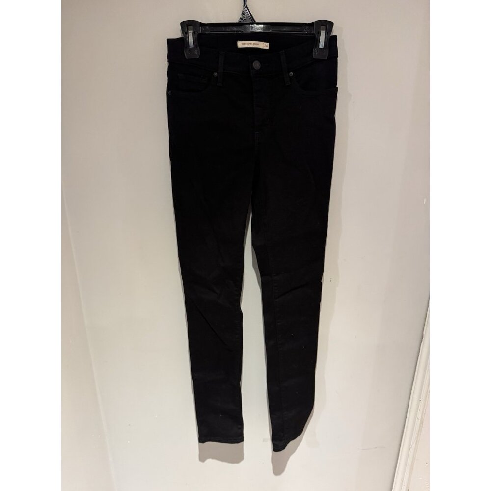 Levis 311 Jeans WOMEN'S  Shaping Skinny (Black Denim 26in )